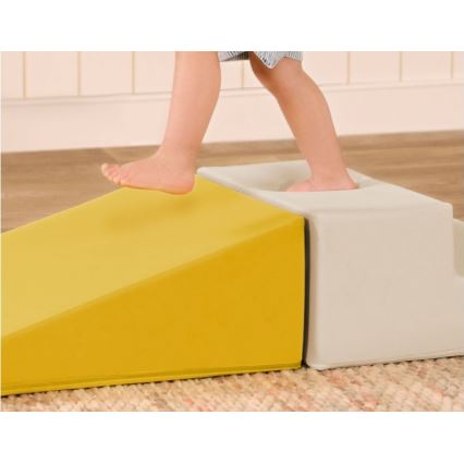 B-Toys - Otroške penaste kocke MAXI WONDERSHAPES 5 kom.