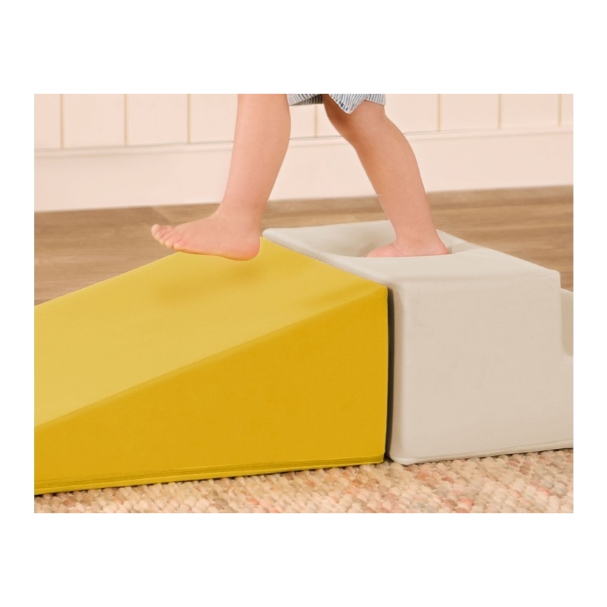 B-Toys - Otroške penaste kocke MAXI WONDERSHAPES 5 kom.