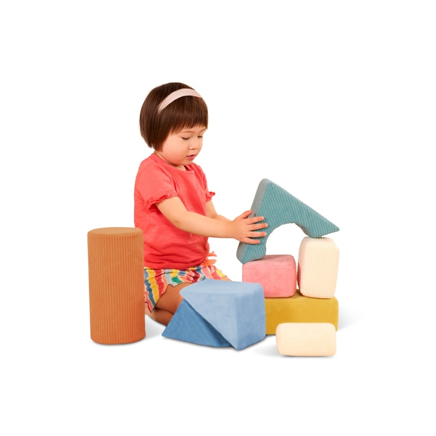 B-Toys - Otroške penaste kocke TUMBLE-Y 8 kom.