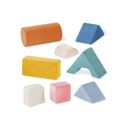 B-Toys - Otroške penaste kocke TUMBLE-Y 8 kom.