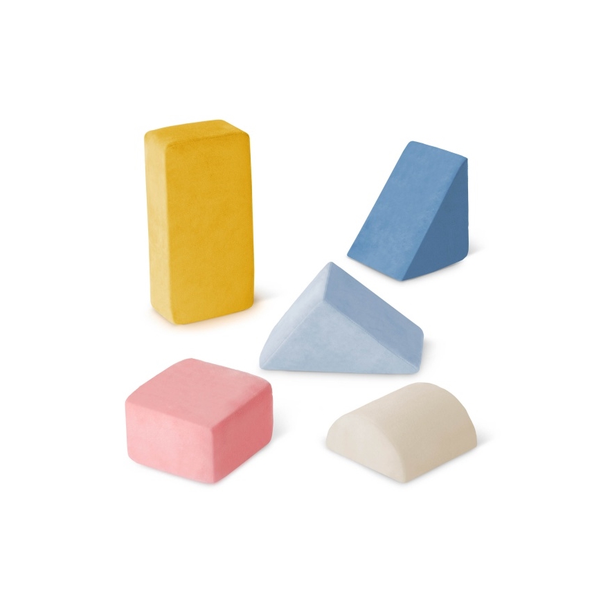 B-Toys - Otroške penaste kocke TUMBLE-Y 8 kom.