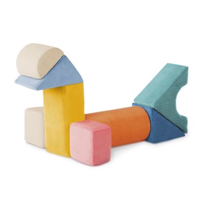 B-Toys - Otroške penaste kocke TUMBLE-Y 8 kom.