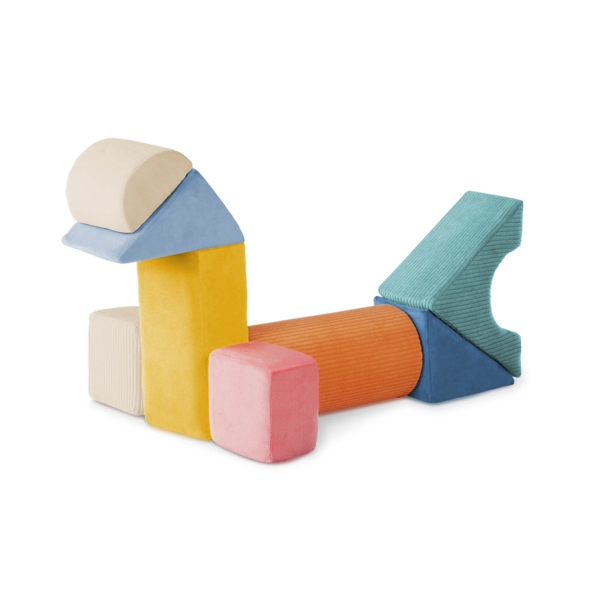 B-Toys - Otroške penaste kocke TUMBLE-Y 8 kom.