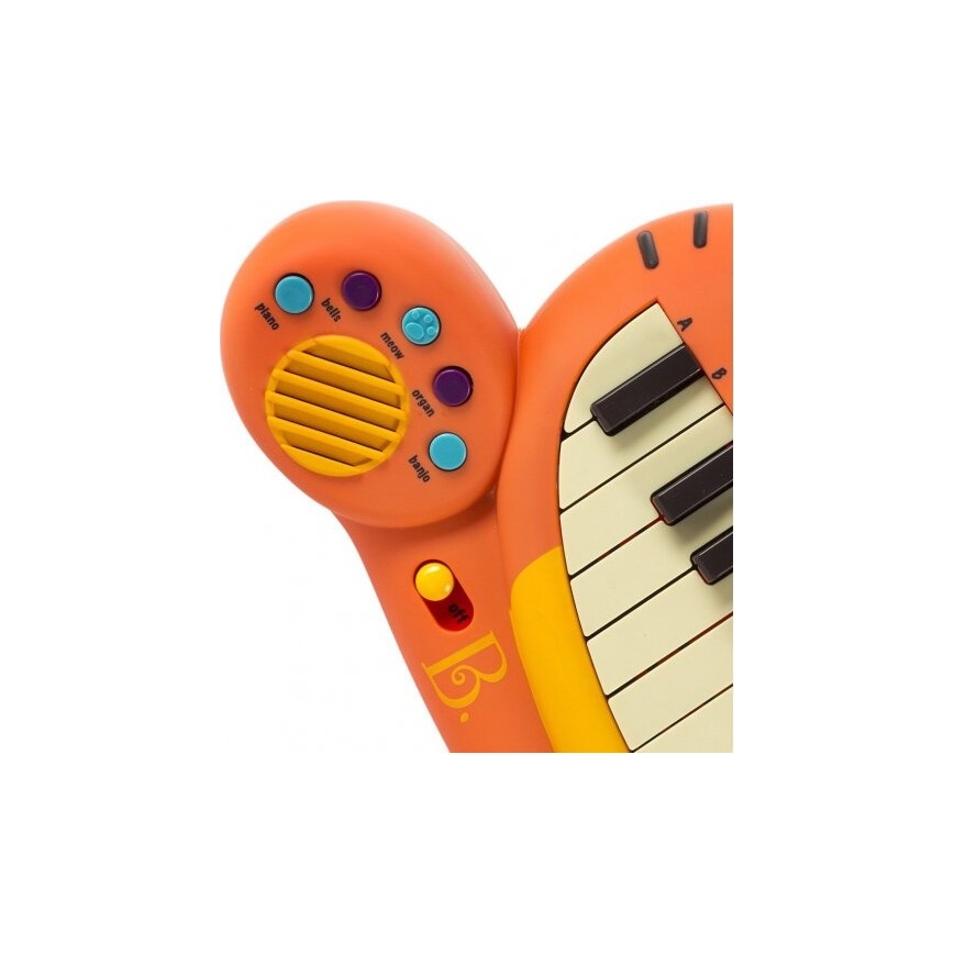 B-Toys - Otroški klavir z mikrofonom Cat 4xAA