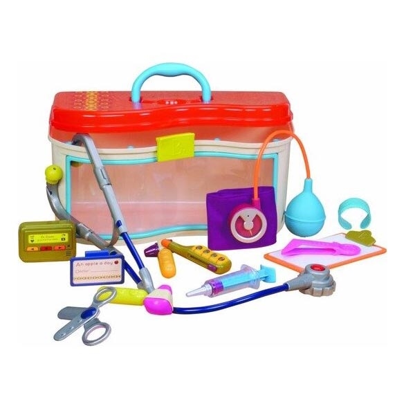 B-Toys - Zdravniški primer Dr. Doctor 2xAAA + 3xAG13