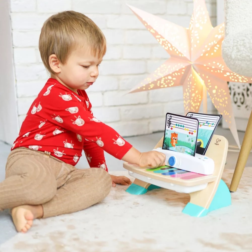Baby Einstein - Lesena glasbena igrača MAGIC TOUCH 3xAA klavir