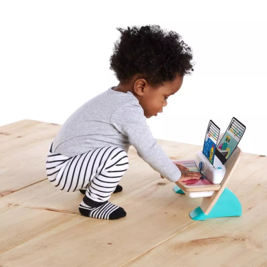 Baby Einstein - Lesena glasbena igrača MAGIC TOUCH 3xAA klavir