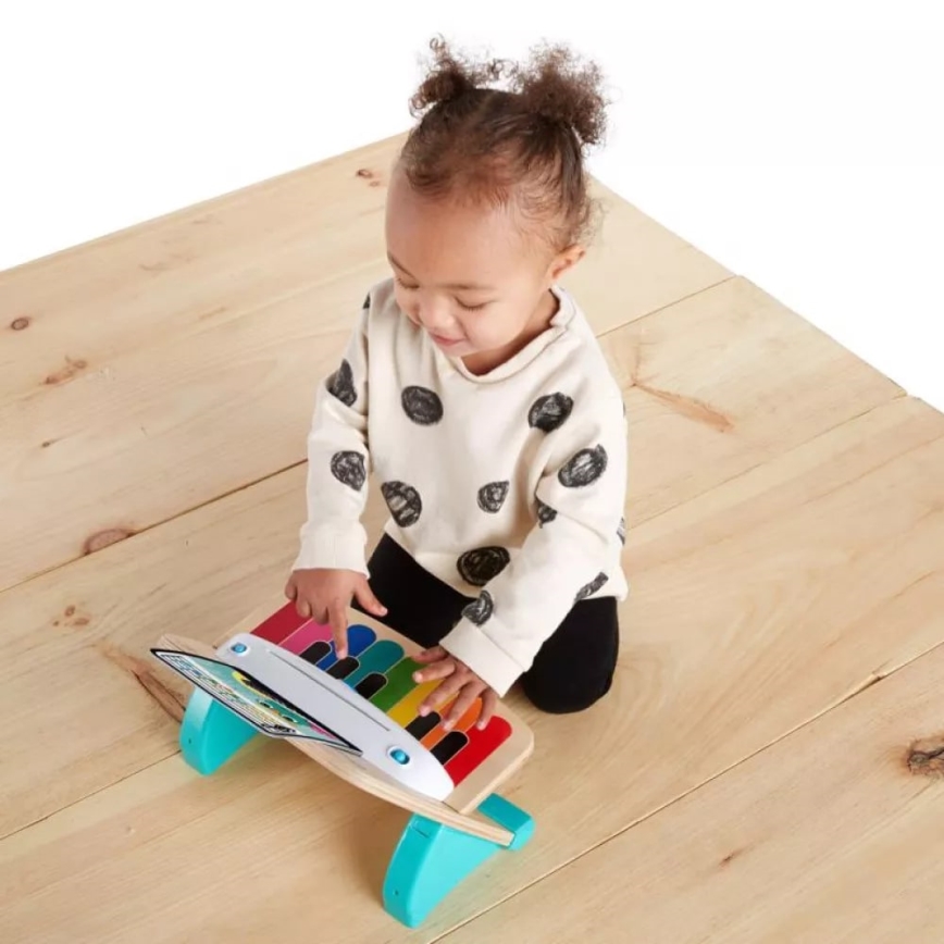 Baby Einstein - Lesena glasbena igrača MAGIC TOUCH 3xAA klavir