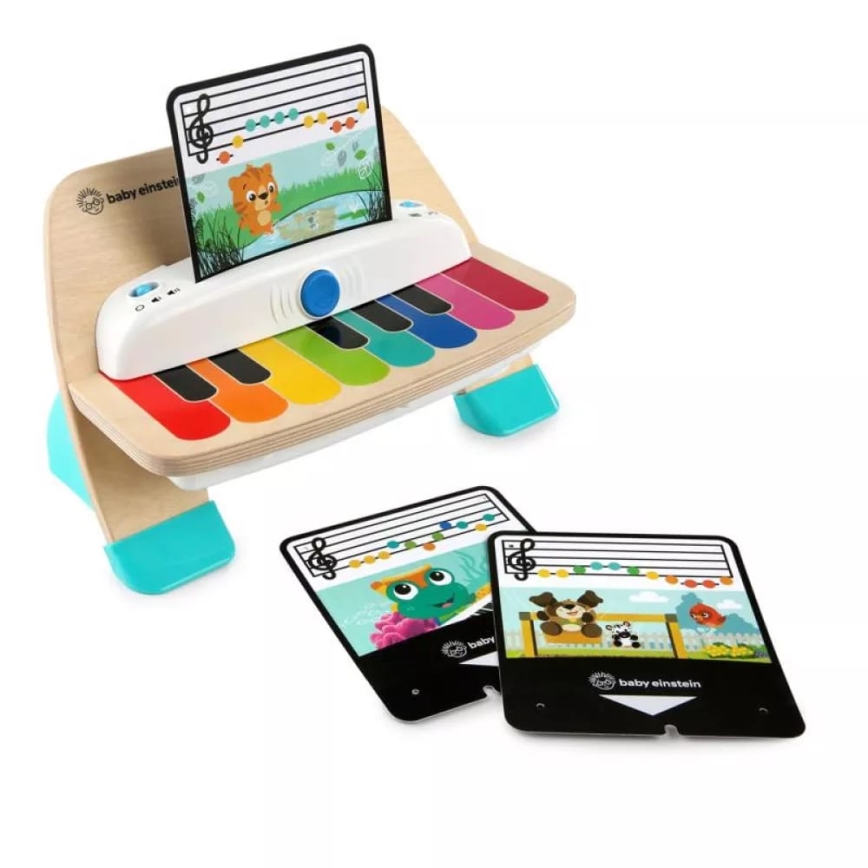 Baby Einstein - Lesena glasbena igrača MAGIC TOUCH 3xAA klavir