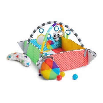Baby Einstein - Otroška blazina za igranje 5v1 PATCH'S COLOR PLAYSPACE 3xAAA