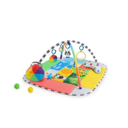 Baby Einstein - Otroška blazina za igranje 5v1 PATCH'S COLOR PLAYSPACE 3xAAA