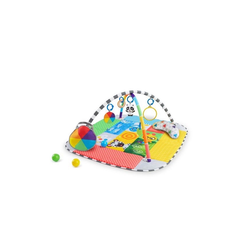 Baby Einstein - Otroška blazina za igranje 5v1 PATCH'S COLOR PLAYSPACE 3xAAA