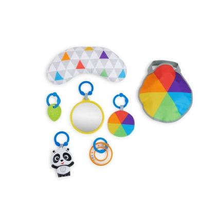 Baby Einstein - Otroška blazina za igranje 5v1 PATCH'S COLOR PLAYSPACE 3xAAA