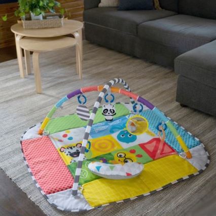Baby Einstein - Otroška blazina za igranje 5v1 PATCH'S COLOR PLAYSPACE 3xAAA