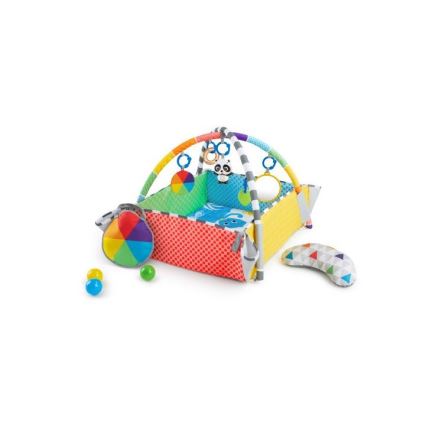 Baby Einstein - Otroška blazina za igranje 5v1 PATCH'S COLOR PLAYSPACE 3xAAA