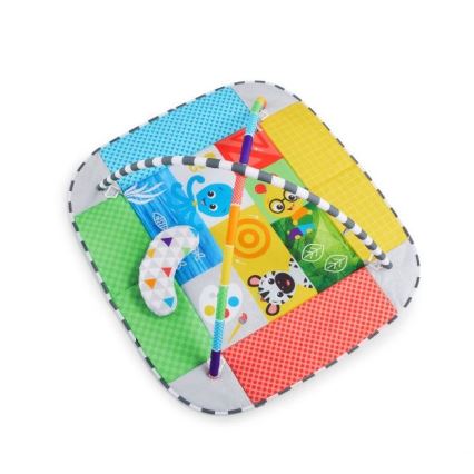 Baby Einstein - Otroška blazina za igranje 5v1 PATCH'S COLOR PLAYSPACE 3xAAA