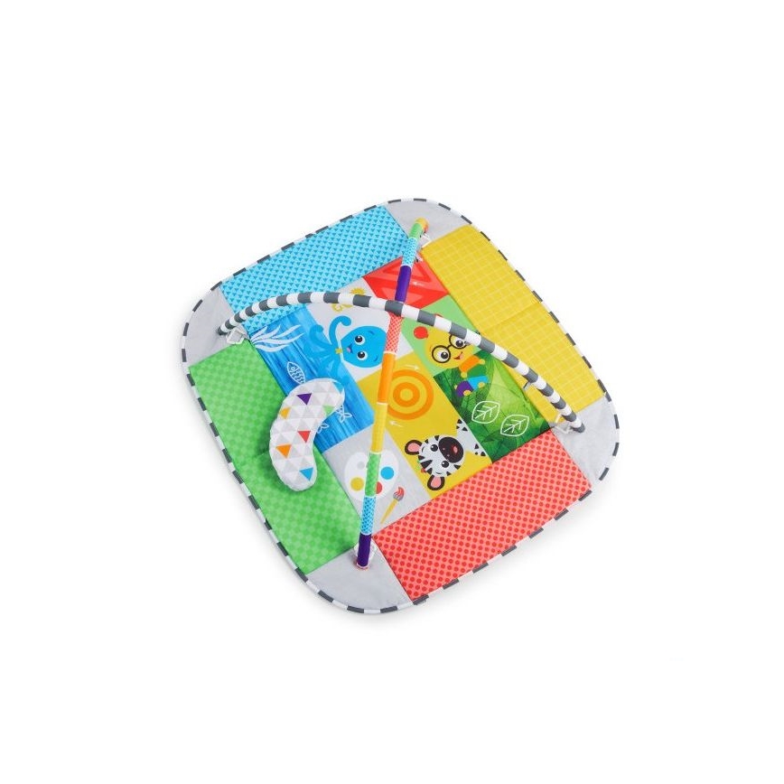 Baby Einstein - Otroška blazina za igranje 5v1 PATCH'S COLOR PLAYSPACE 3xAAA