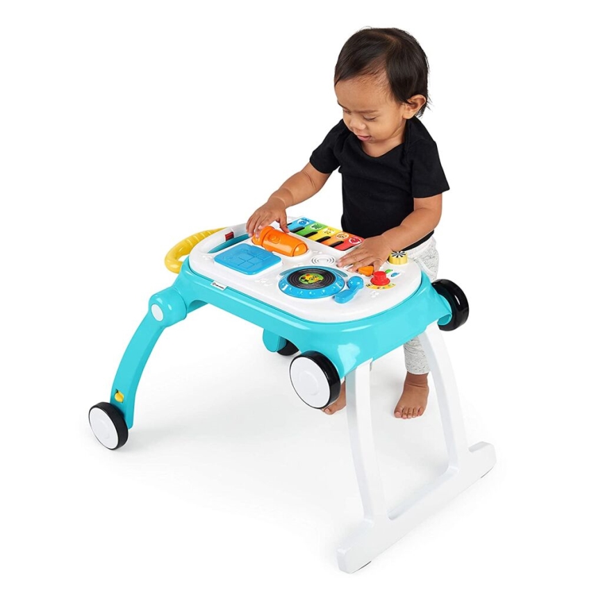 Baby Einstein - Otroška hojica z aktivnostmi 4v1 MUSICAL MIX ‘N ROLL 3xAA