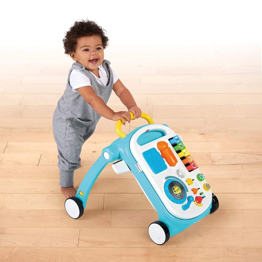 Baby Einstein - Otroška hojica z aktivnostmi 4v1 MUSICAL MIX ‘N ROLL 3xAA