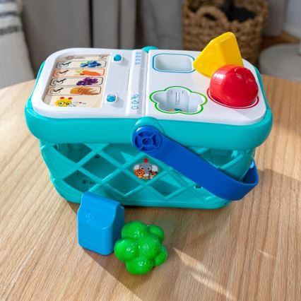 Baby Einstein - Otroška interaktivna nakupovalna košara MAGIC TOUCH HAPE