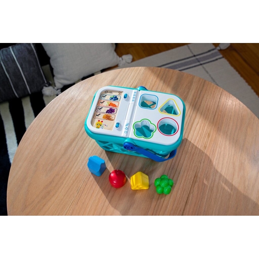 Baby Einstein - Otroška interaktivna nakupovalna košara MAGIC TOUCH HAPE