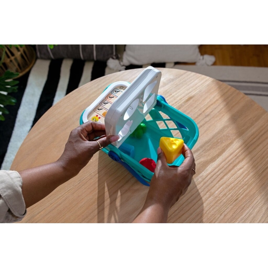 Baby Einstein - Otroška interaktivna nakupovalna košara MAGIC TOUCH HAPE