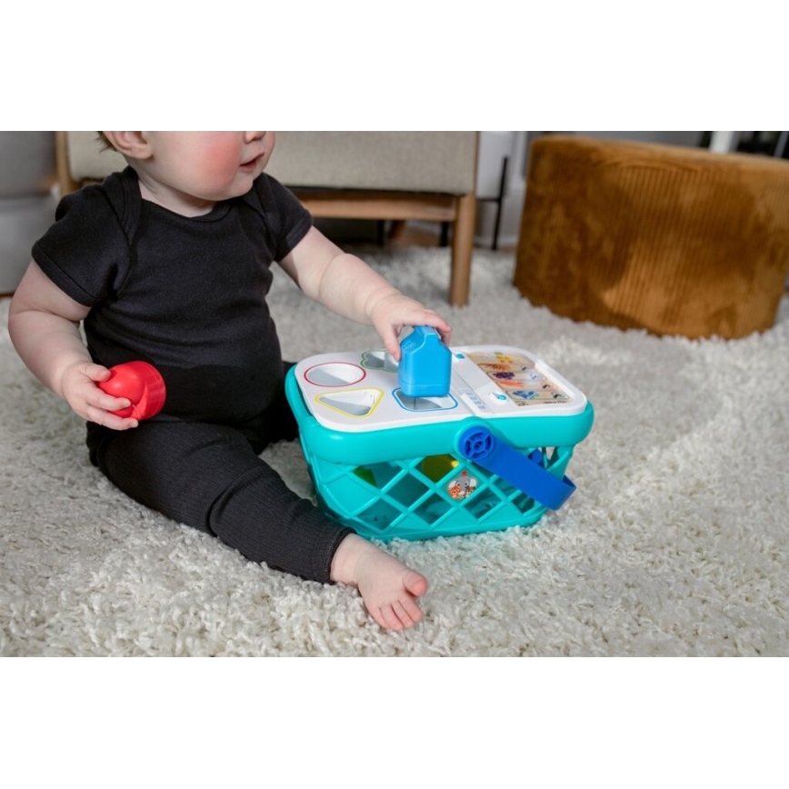Baby Einstein - Otroška interaktivna nakupovalna košara MAGIC TOUCH HAPE