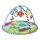 Baby Einstein - Otroška odeja za igro z vodno podlogo 2v1 SEA FLOOR EXPLORERS