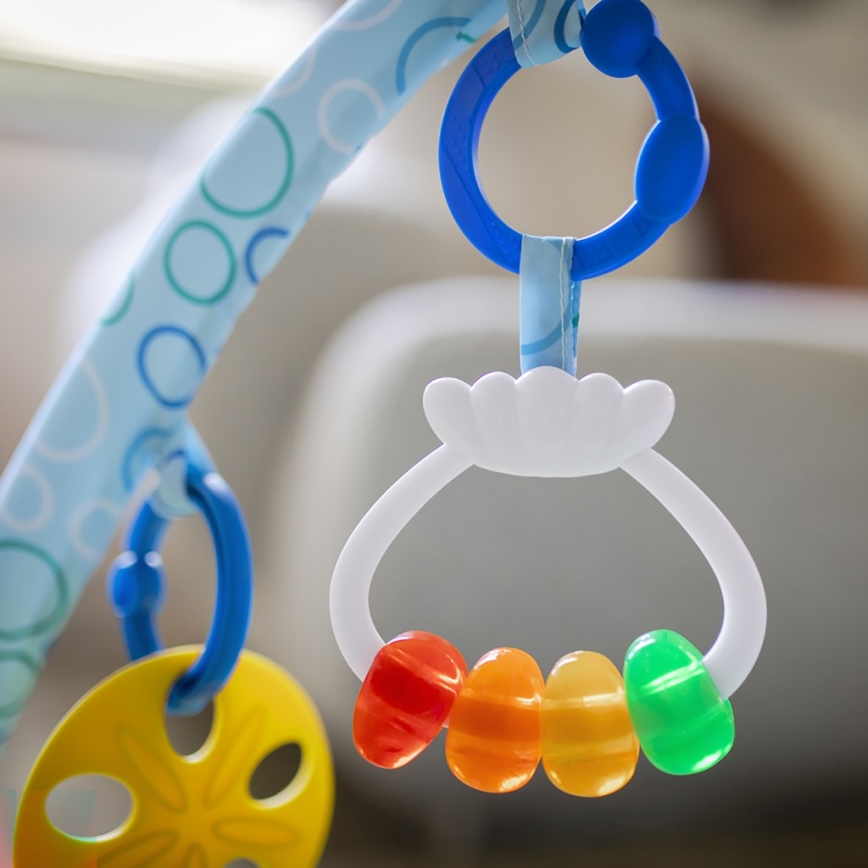 Baby Einstein - Otroška odeja za igro z vodno podlogo 2v1 SEA FLOOR EXPLORERS