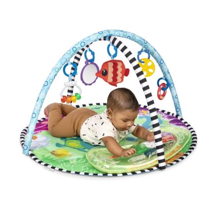 Baby Einstein - Otroška odeja za igro z vodno podlogo 2v1 SEA FLOOR EXPLORERS