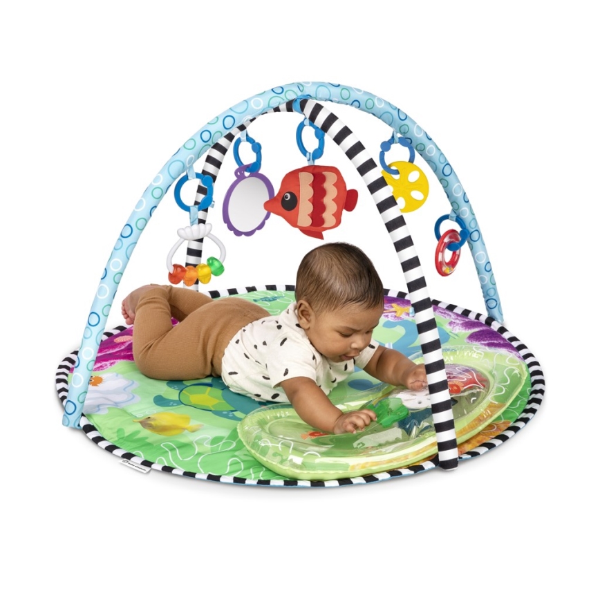 Baby Einstein - Otroška odeja za igro z vodno podlogo 2v1 SEA FLOOR EXPLORERS