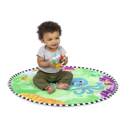 Baby Einstein - Otroška odeja za igro z vodno podlogo 2v1 SEA FLOOR EXPLORERS