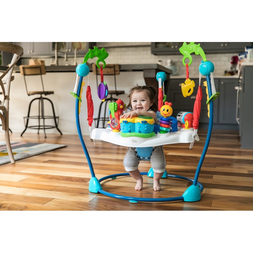 Baby Einstein - Skakalna vzmet 2v1 NEIGHBORHOOD SYMPHONY 3xAA