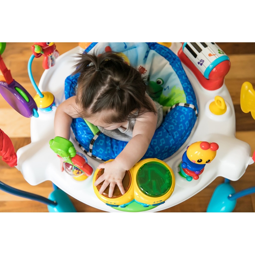 Baby Einstein - Skakalna vzmet 2v1 NEIGHBORHOOD SYMPHONY 3xAA
