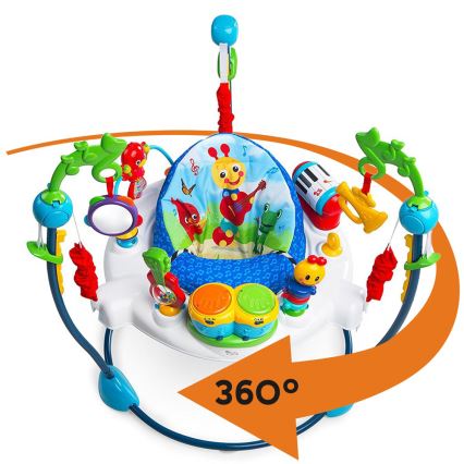 Baby Einstein - Skakalna vzmet 2v1 NEIGHBORHOOD SYMPHONY 3xAA