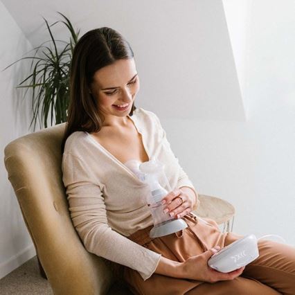 BabyOno - Električna prsna črpalka Nurse Pro 4xAA/6V 1000 mAh