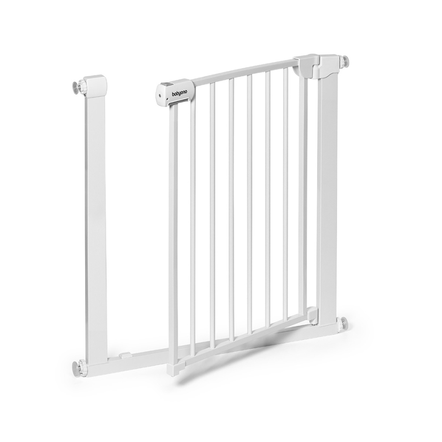 BabyOno - Otroška varnostna ograja 75-96 cm bela