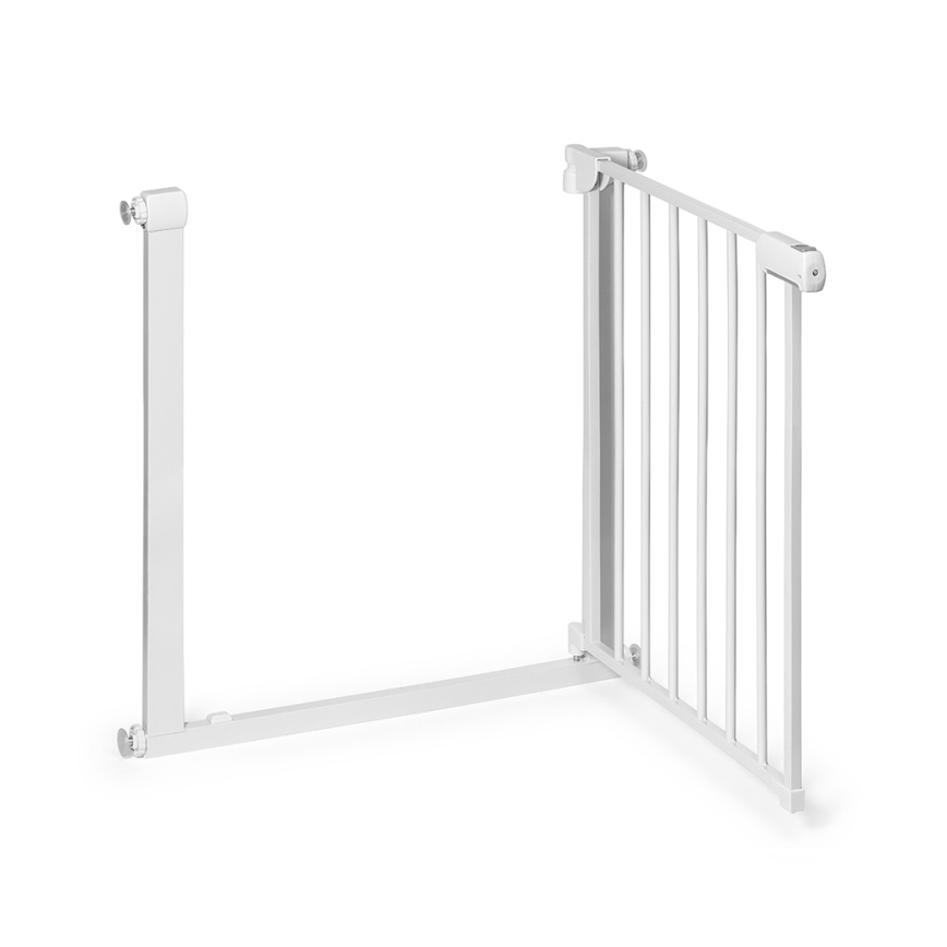 BabyOno - Otroška varnostna ograja 75-96 cm bela