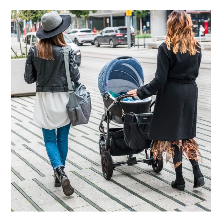 BabyOno - Previjalna torba za voziček Coco črna