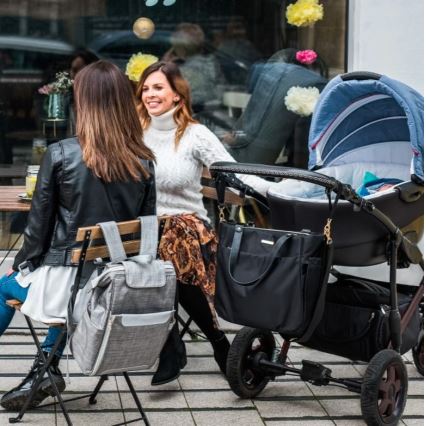 BabyOno - Previjalna torba za voziček Coco črna