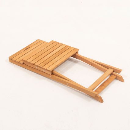 Balkonski set iz bukovega lesa