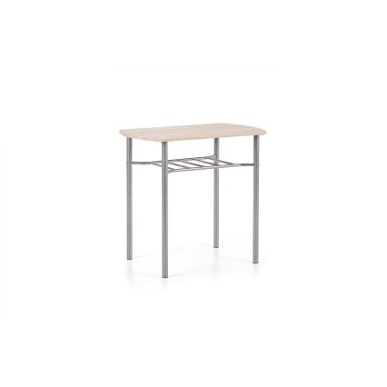 Balkonski set LANCE 82x50 cm, kovina/hrast sonoma
