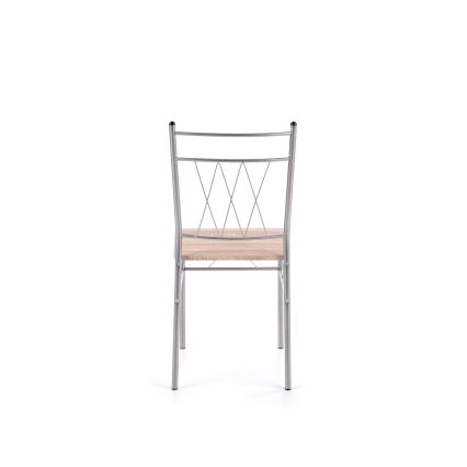 Balkonski set LANCE 82x50 cm, kovina/hrast sonoma