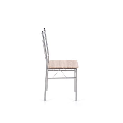 Balkonski set LANCE 82x50 cm, kovina/hrast sonoma