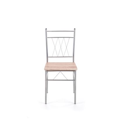Balkonski set LANCE 82x50 cm, kovina/hrast sonoma