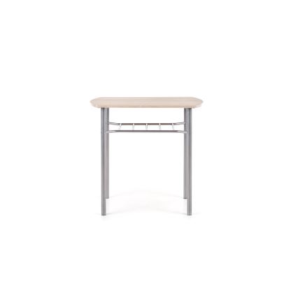 Balkonski set LANCE 82x50 cm, kovina/hrast sonoma