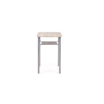 Balkonski set LANCE 82x50 cm, kovina/hrast sonoma