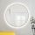 Baltica Design - LED kopalniško stensko ogledalo z osvetlitvijo BRIGHT LED/15W/230V 3000K, premer 80 cm, IP65, zlato