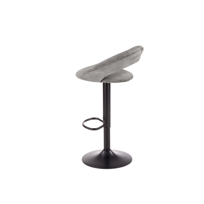 Barski stol 100x48 cm siva/antracit