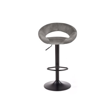 Barski stol 100x48 cm siva/antracit
